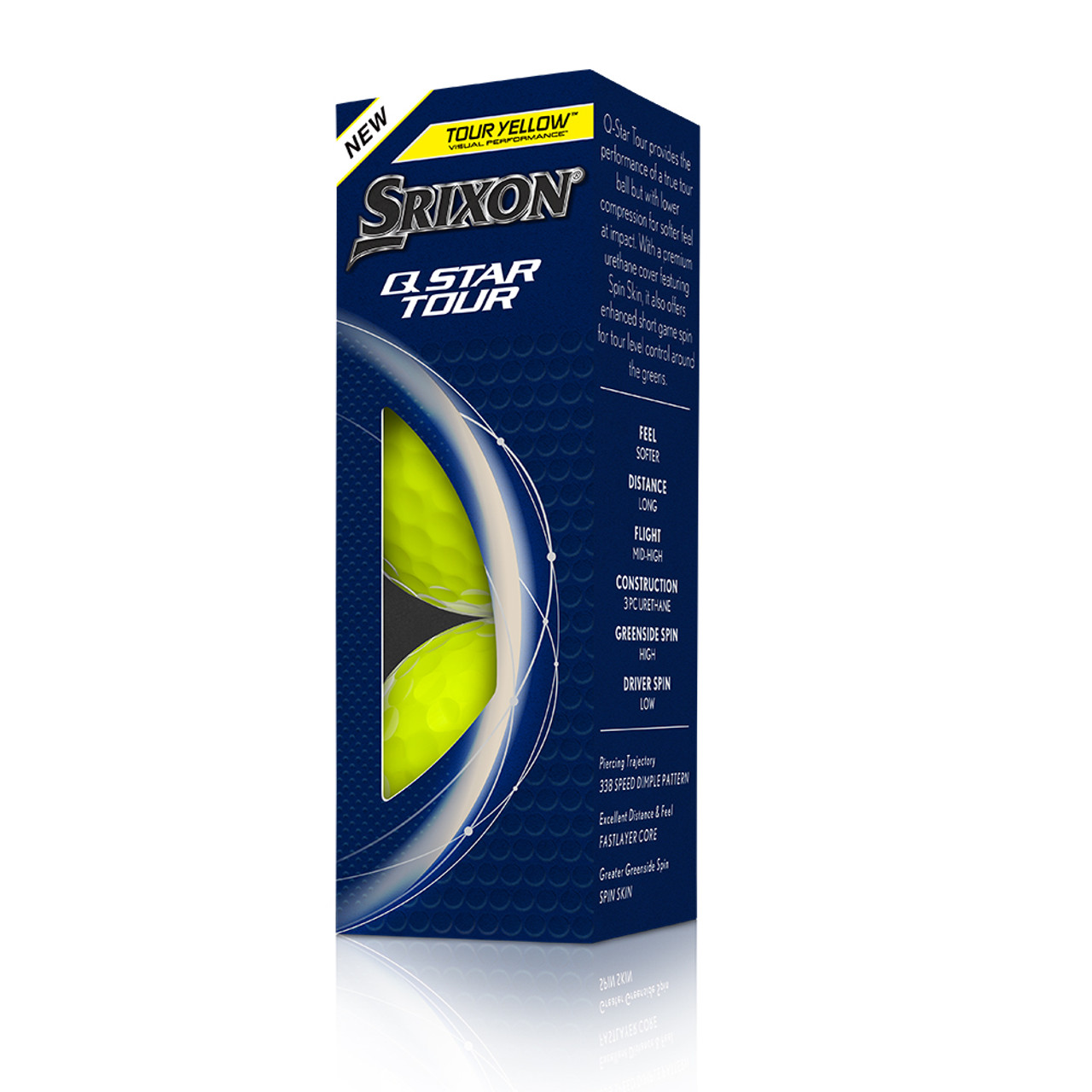 SRIXON ゴルフボール　5ダース　イエロー Srixon Q-Star Tour 5 Golf Balls Yellow - Carl's Golfland